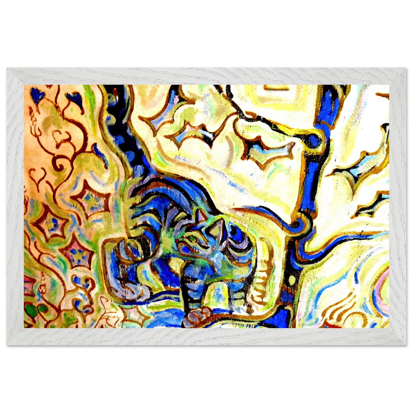Walter Inglis Anderson - Walter Anderson Wall art - A2 (42 x 59.4  cm) - Premium Wooden Framed Poster With Fine Art Paper-canvas - Black frame