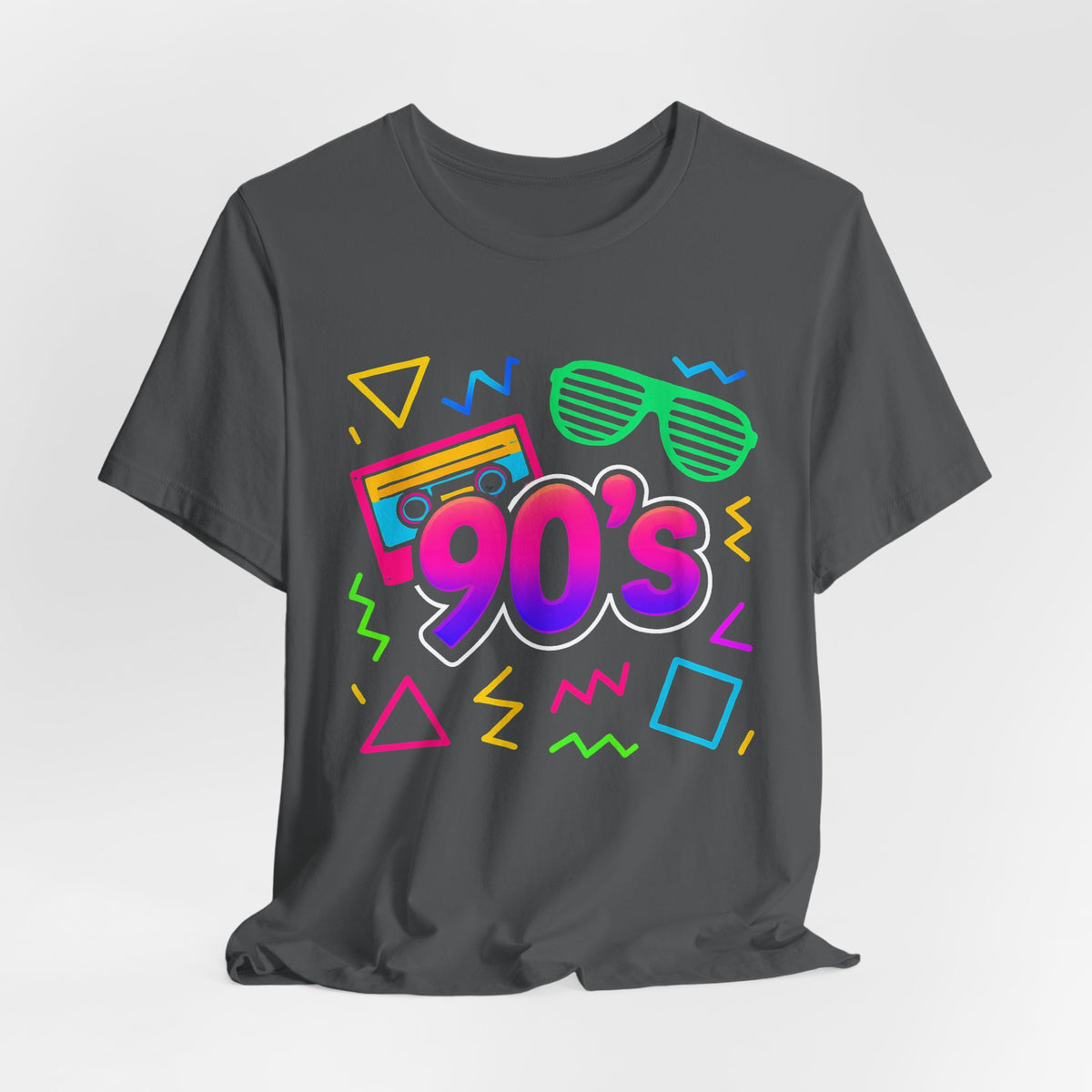 Musique old school des années 90 - ambiance arcade Classique années 90 Rétro Vintage. Années 1990 Les années 90 J'adore les années 90 T-Shirt