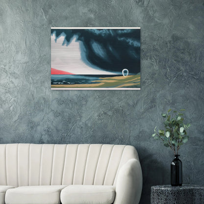 Eschatos 23 - 1977 - Clarence Holbrook Carter Brushed Aluminum Print - 70x100 cm / 28x40 inches | Clarence Holbrook Carter Aluminum Print | Clarence Holbrook Carter Prints