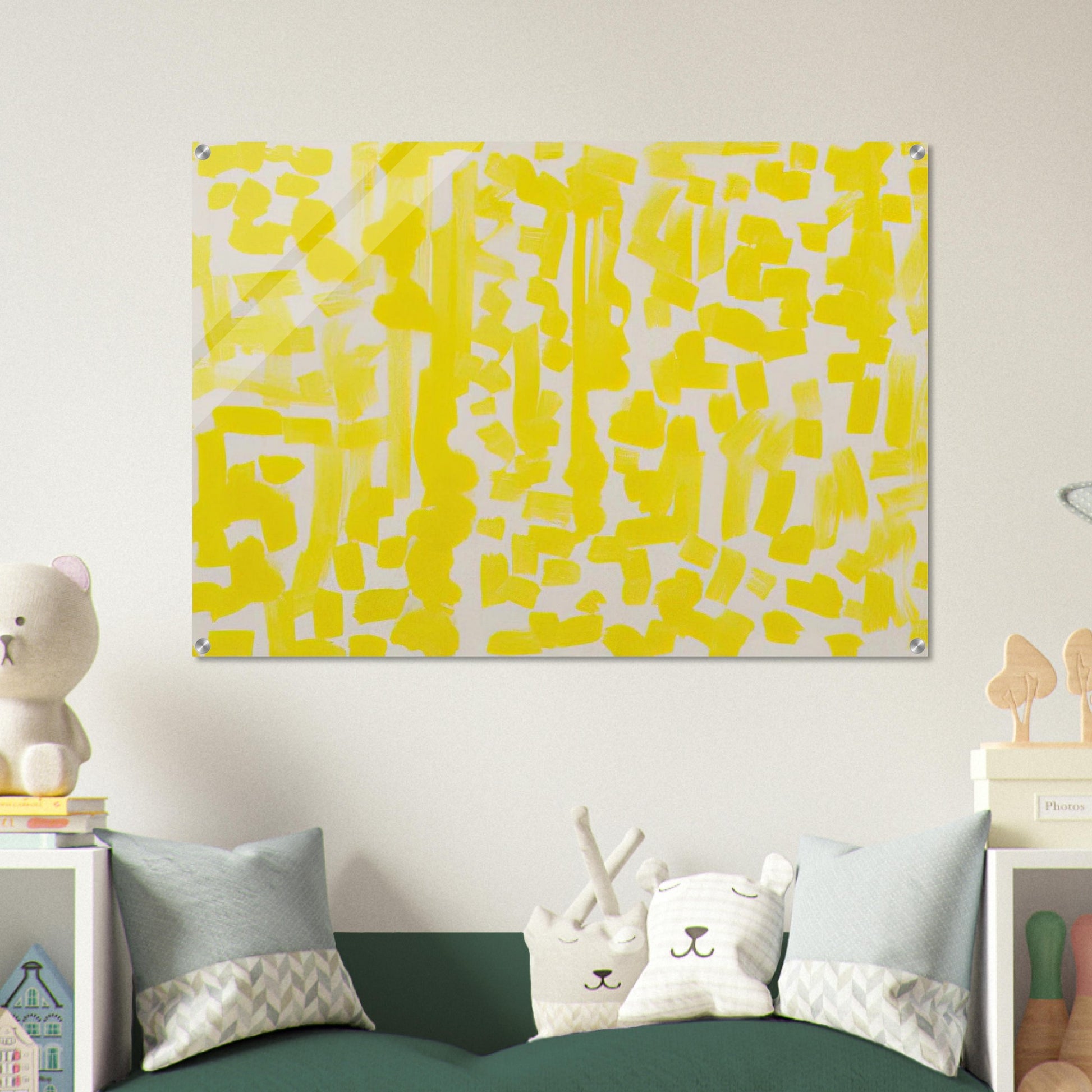 Yellow Painting - 1949 - Ad Reinhardt Acrylic Print - 70x100 cm / 28x40″ inches