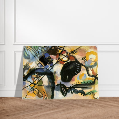 BLACK SPOT 1912 - Wassily Kandinsky Acrylic Print - 70x100 cm / 28x40″ inches