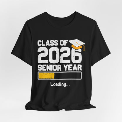 T-shirt de l'année de terminale 2026, T-shirt de graduation, Cadeau de graduation unisexe, Vêtements pour lycéens en terminale, T-shirt pour étudiants en route vers le collège
