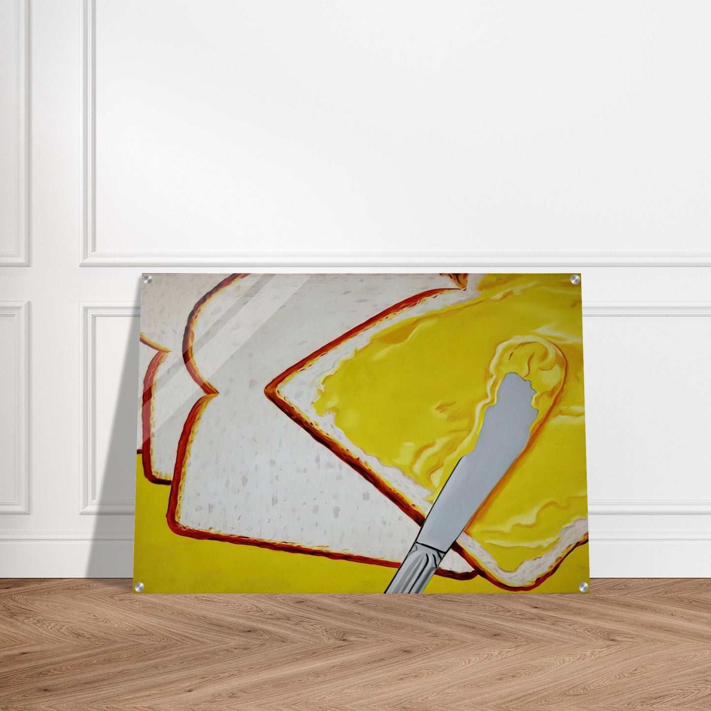 White Bread - James Rosenquist Acrylic Print - 70x100 cm / 28x40″ inches | James Rosenquist Wall Art | James Rosenquist Prints
