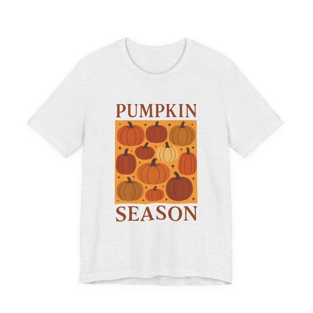 T-shirt de saison des citrouilles pour femmes Boho Citrouille