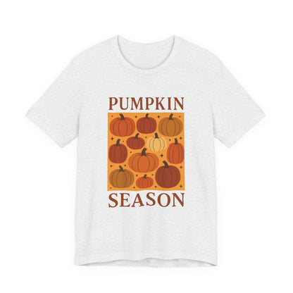 T-shirt de saison des citrouilles pour femmes Boho Citrouille