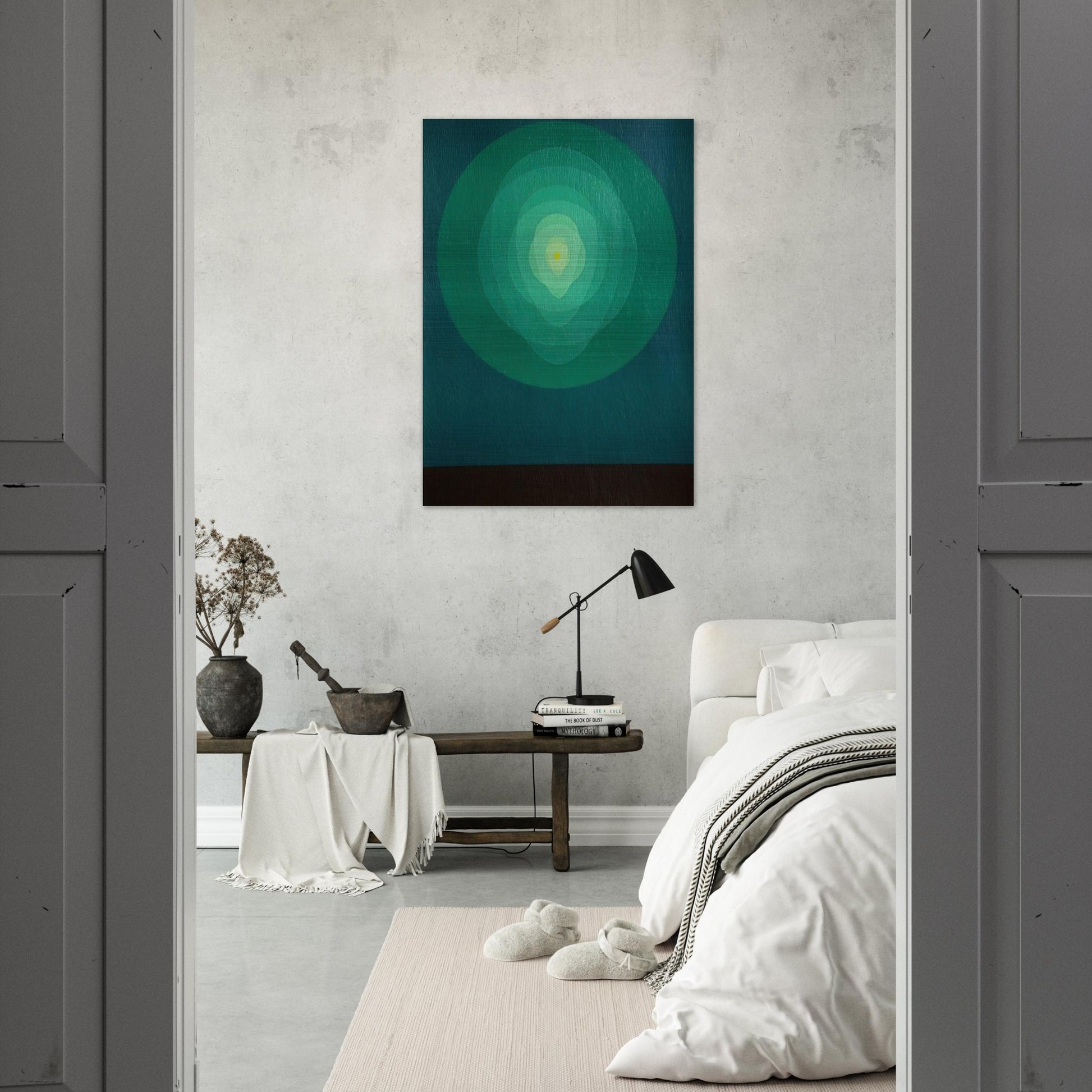 Icon Pyrophorous - 1969 - Clarence Holbrook Carter Brushed Aluminum Print - 70x100 cm / 28x40 inches | Clarence Holbrook Carter Aluminum Print | Clarence Holbrook Carter Prints