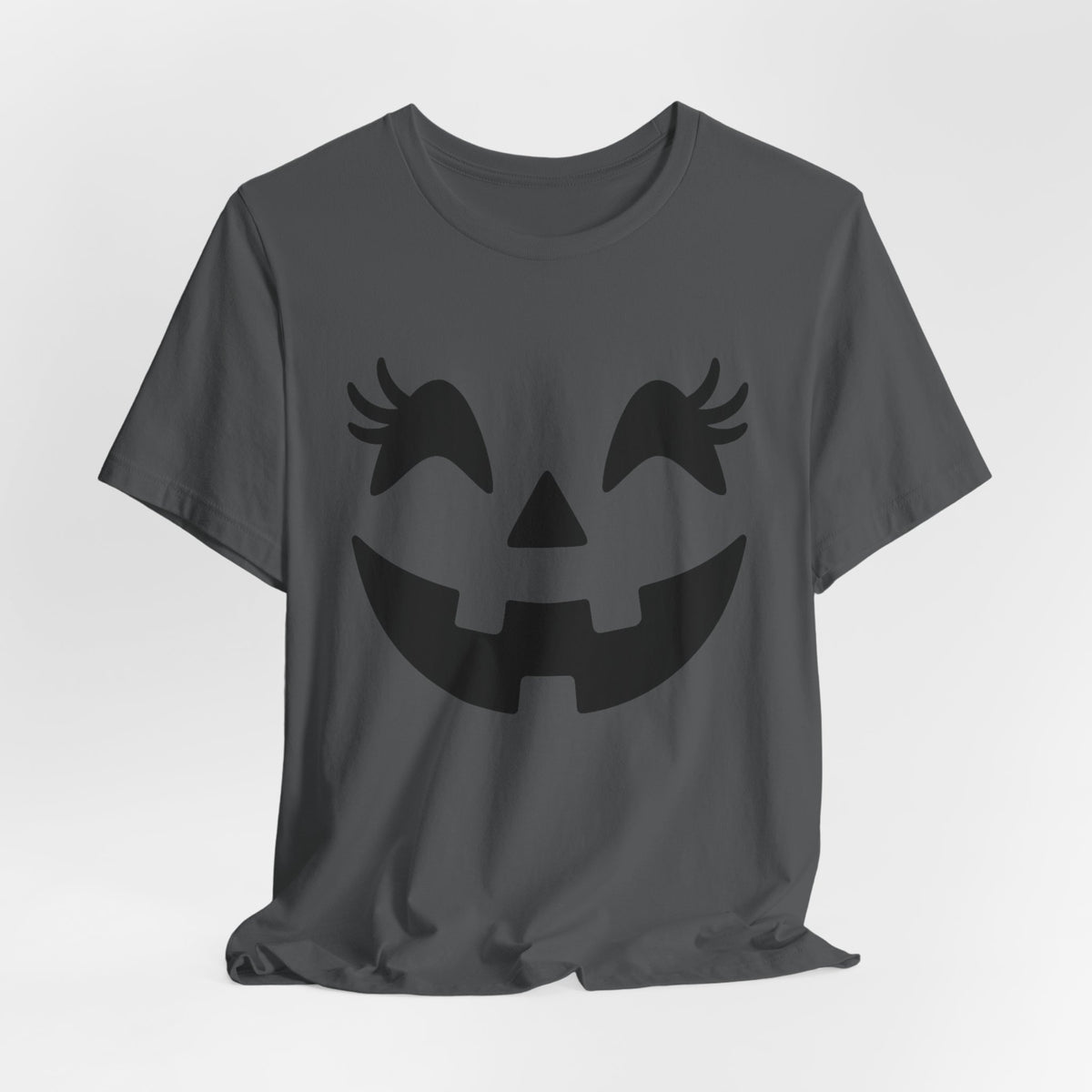 Masque de citrouille Jack O'Lantern Cils Halloween Femmes Filles T-Shirt