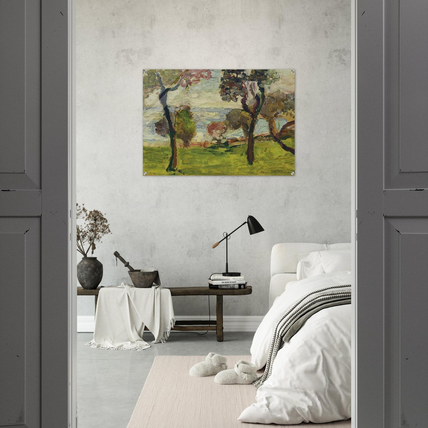 PAYSAGE 1898 - Henri Matisse Acrylic Print - 70x100 cm / 28x40″ inches | Henri Matisse Wall Art | Henri Matisse Prints