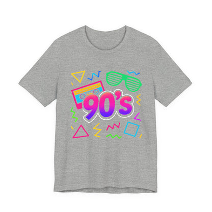 Musique old school des années 90 - ambiance arcade Classique années 90 Rétro Vintage. Années 1990 Les années 90 J'adore les années 90 T-Shirt