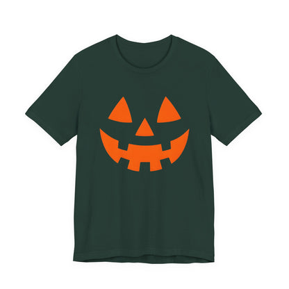 T-Shirt Vintage Visage de Citrouille Jack o'Lantern