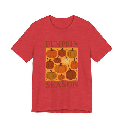 T-shirt de saison des citrouilles pour femmes Boho Citrouille