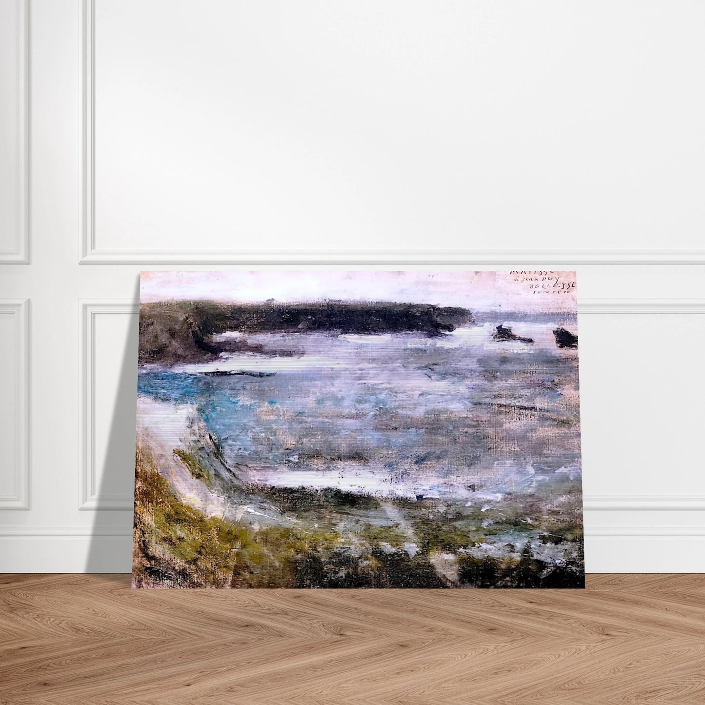 BELLE ISLE TEMPETE 1896 - Henri Matisse Brushed Aluminum Print - 70x100 cm / 28x40 inches | Henri Matisse Aluminum Print | Henri Matisse Prints