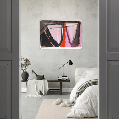 Composition - 1980 - Bram van Velde Acrylic Print - 70x100 cm / 28x40″ inches | Bram van Velde Wall Art | Bram van Velde Prints