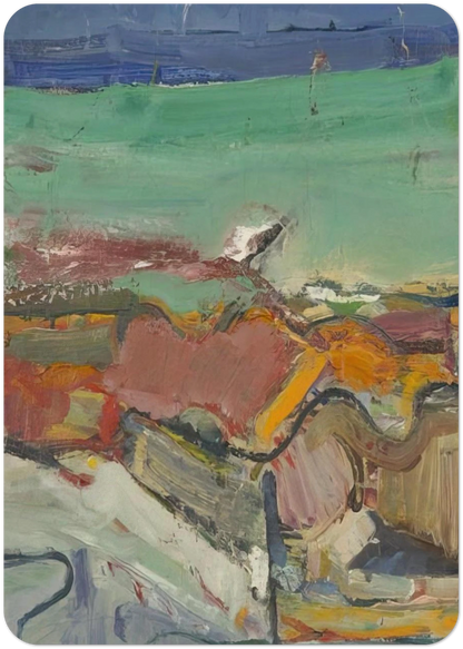 Berkeley By Richard Diebenkorn Pack of 10 Post Cards | Richard Diebenkorn Post Cards | A6 (10.5 x 14.8 cm) - 4.1 x 5.8 inches