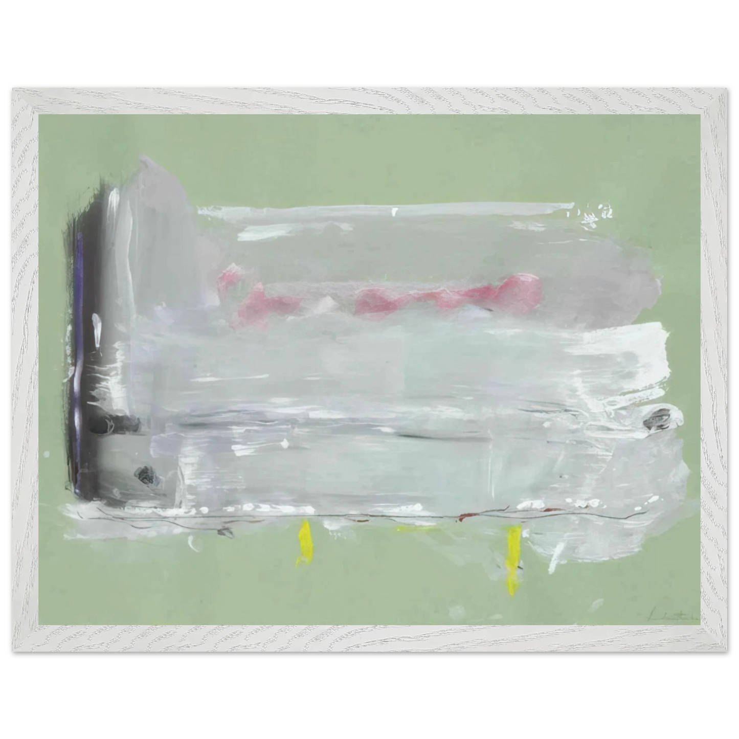 Helen Frankenthaler - Untitled - 1984 Wall art - 30x45 cm / 12x18 inches - Fine Art Poster-canvas - -