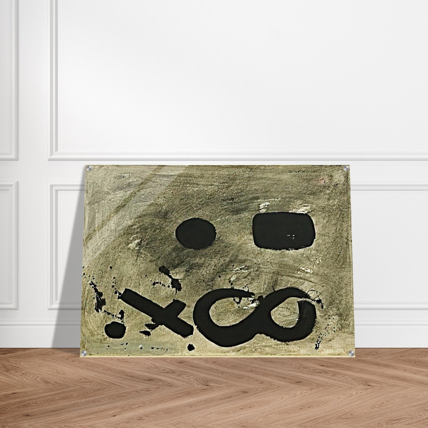 Figure Eight - 1967 - Adolph Gottlieb Acrylic Print - 70x100 cm / 28x40″ inches