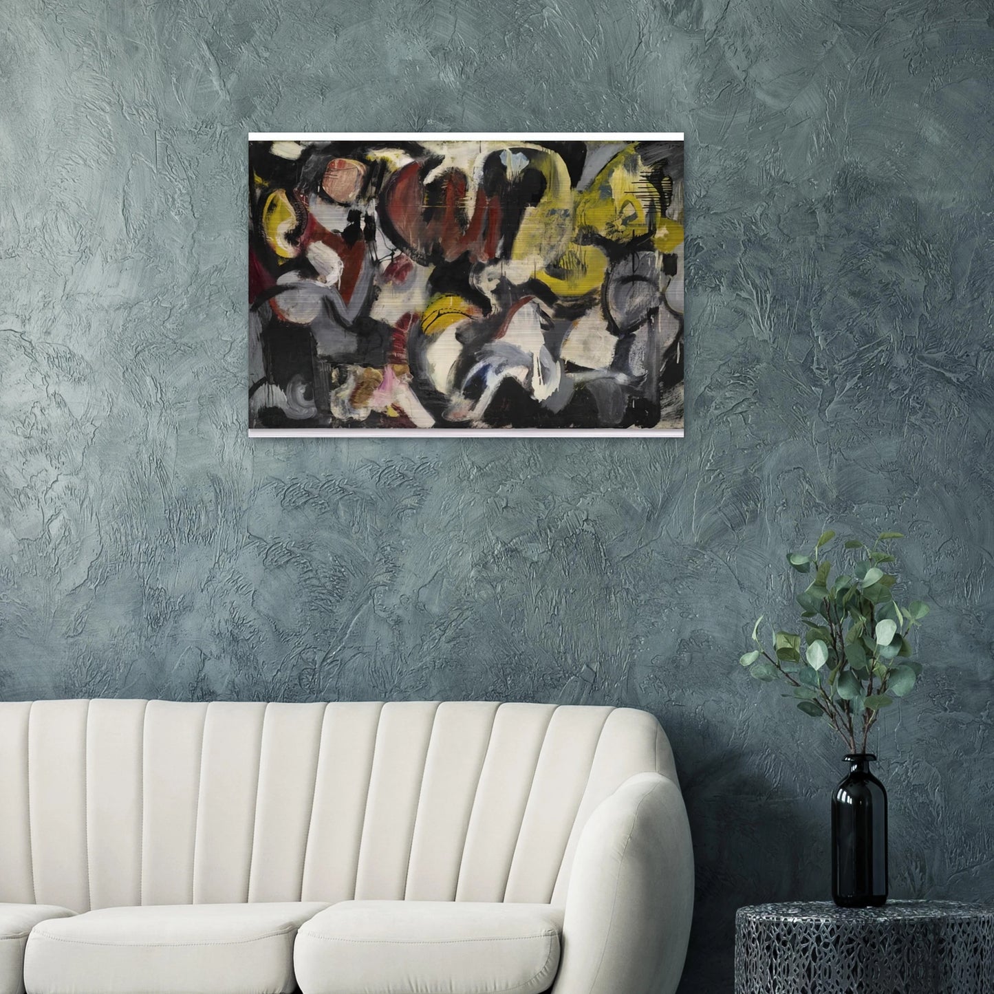 Months and Moons - Grace Hartigan Brushed Aluminum Print - 70x100 cm / 28x40 inches | Grace Hartigan Aluminum Print | Grace Hartigan Prints