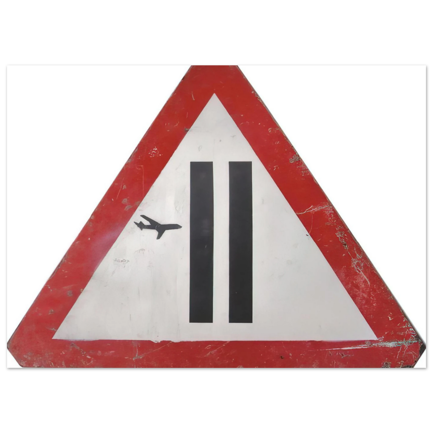 Banksy - WARNING SIGN 2006 Fine Art Poster