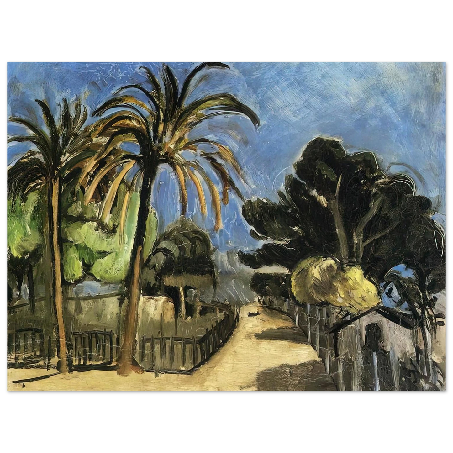 Henri Matisse - LANDSCAPE 1917  75x100 cm / 30x40inches Fine Art Poster