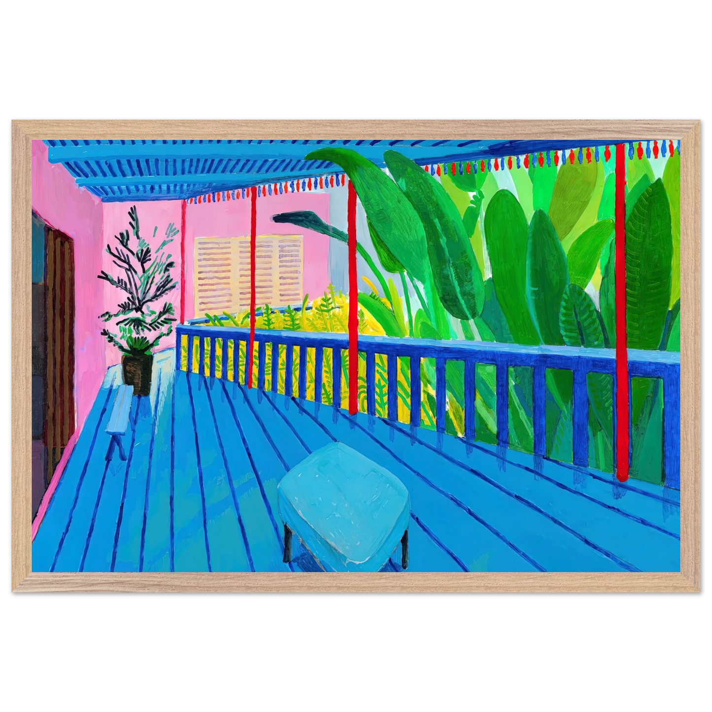 David Hockney - David Hockney Wall art - 21x29.7 cm / 8x12" - Fine Art Poster-canvas - -