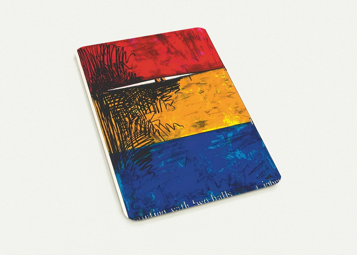 PAINTING WITH TWO BALLS ULAE 87 By Jasper Johns Pack of 10 Post Cards | Jasper Johns Post Cards | A6 (10.5 x 14.8 cm) - 4.1 x 5.8 inches