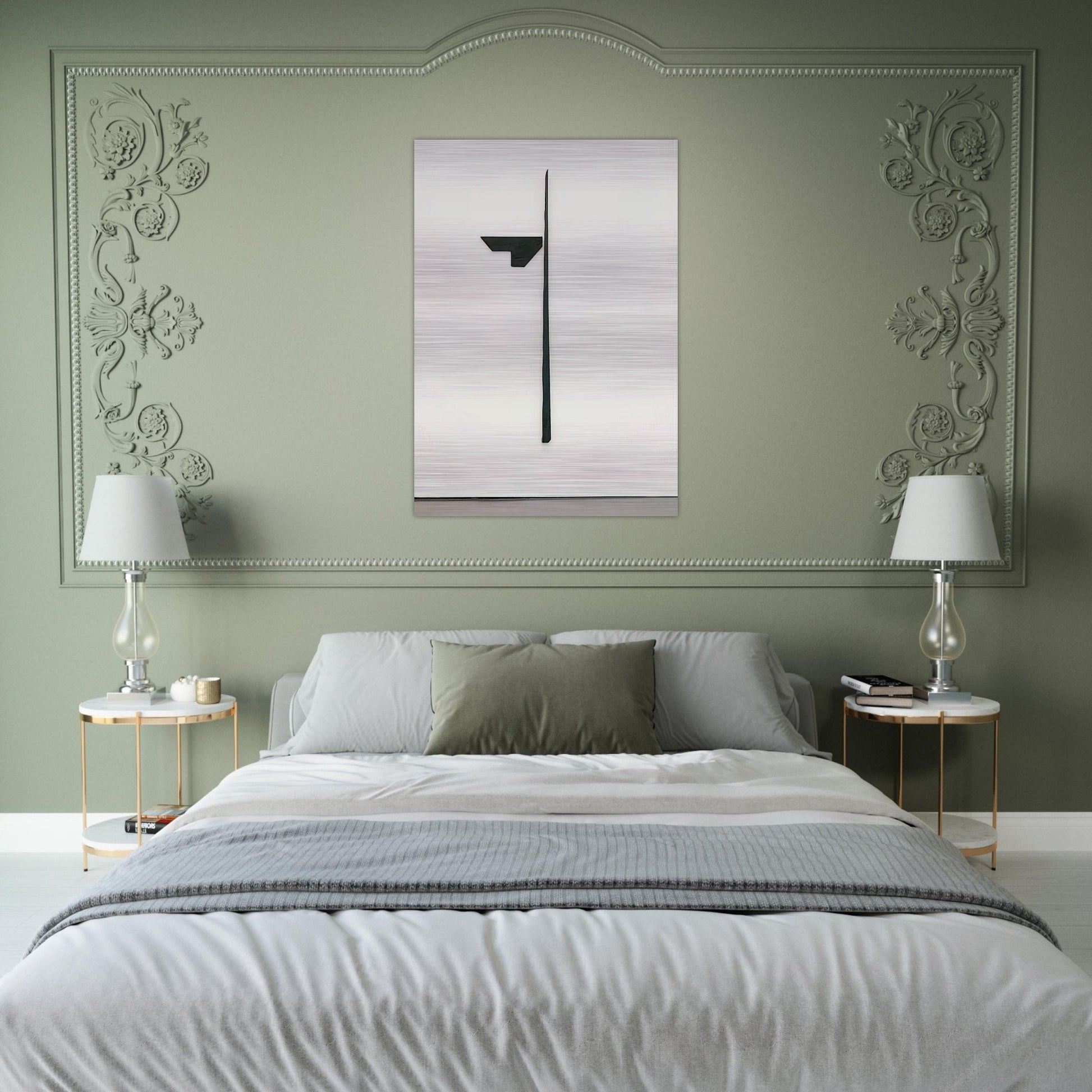 BUTTERFLY II 1969 - BLINKY PALERMO Brushed Aluminum Print - 70x100 cm / 28x40 inches | BLINKY PALERMO Aluminum Print | BLINKY PALERMO Prints