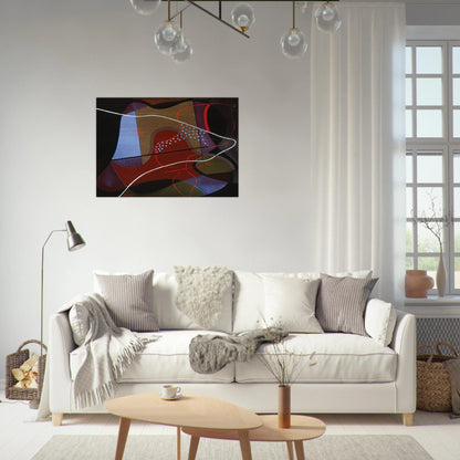 Grazioso - 1933 - John Ferren Brushed Aluminum Print - 70x100 cm / 28x40 inches | John Ferren Aluminum Print | John Ferren Prints
