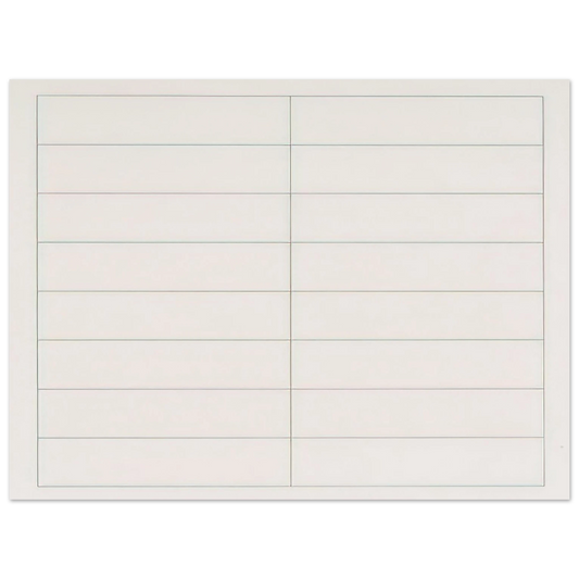 Agnes Martin - On a clear day, #2  75x100 cm / 30x40inches Fine Art Poster