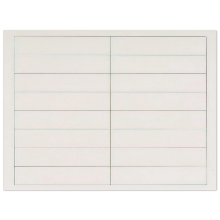 Agnes Martin - On a clear day, #2  75x100 cm / 30x40inches Fine Art Poster