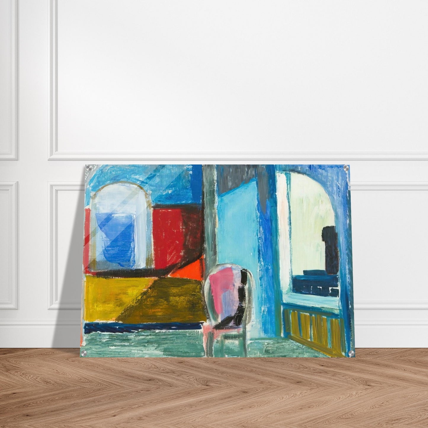 Interior - 1951 - Tove Jansson Acrylic Print - 70x100 cm / 28x40″ inches
