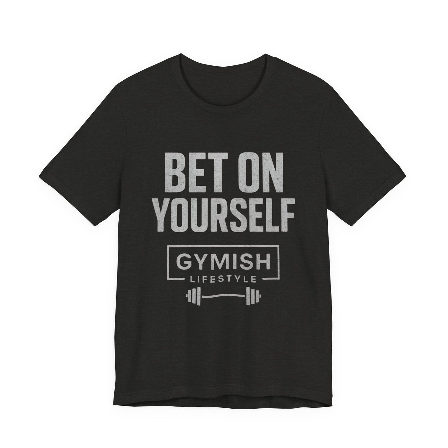 Fitness Tee Motivation - Gymish Mode de Vie Misez sur Vous T-shirts de Sport pour Hommes