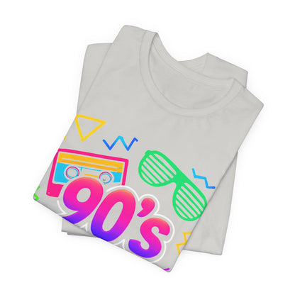 Musique old school des années 90 - ambiance arcade Classique années 90 Rétro Vintage. Années 1990 Les années 90 J'adore les années 90 T-Shirt