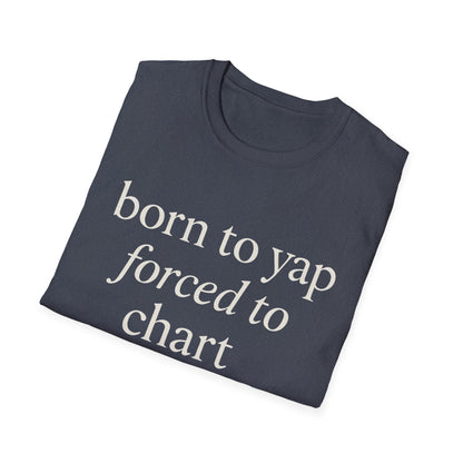 Né pour aboyer, condamné à dessiner des cartes, T-shirt drôle pour infirmières, cadeau humoristique médical pour IA, IA, IA, T-shirt pour amoureux des chiens