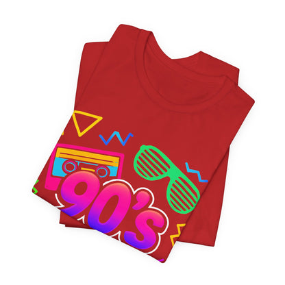Musique old school des années 90 - ambiance arcade Classique années 90 Rétro Vintage. Années 1990 Les années 90 J'adore les années 90 T-Shirt