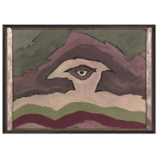 Storm Clouds - 1935 - Arthur Dove 70x100 cm / 28x40 inches Framed Art Print – Black Wooden Frame