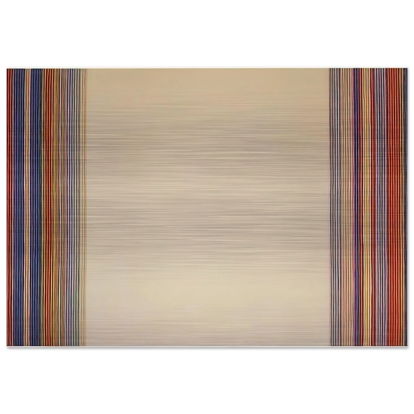 King's Gate - 1978 - Gene Davis Brushed Aluminum Print - 70x100 cm / 28x40 inches | Gene Davis Aluminum Print | Gene Davis Prints