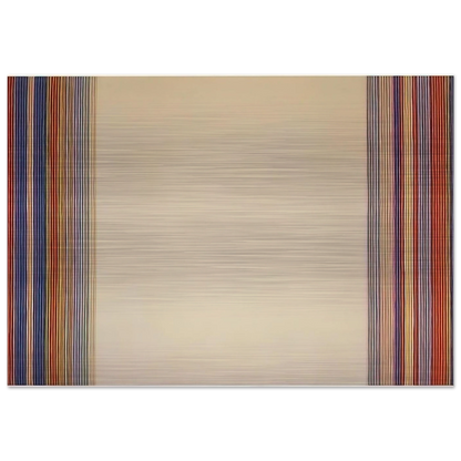 King's Gate - 1978 - Gene Davis Brushed Aluminum Print - 70x100 cm / 28x40 inches | Gene Davis Aluminum Print | Gene Davis Prints