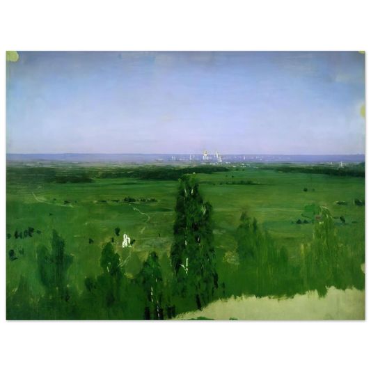 Arkhyp Kuindzhi - View on Moscow from Sparrow Hills  75x100 cm / 30x40inches Fine Art Poster