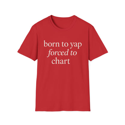 Né pour aboyer, condamné à dessiner des cartes, T-shirt drôle pour infirmières, cadeau humoristique médical pour IA, IA, IA, T-shirt pour amoureux des chiens