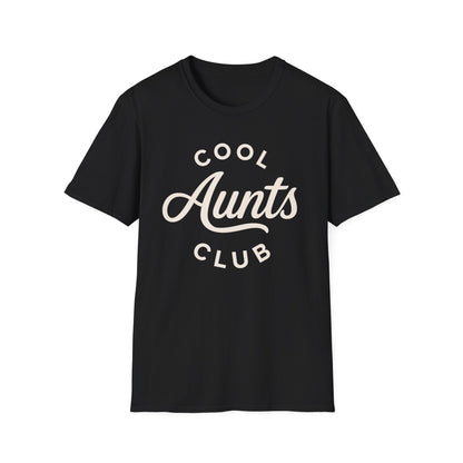 T-shirt du Cool Aunts Club, T-shirt rigolo pour tante, T-shirt graphique "Meilleure tante jamais", T-shirt mignon et impertinent pour la famille