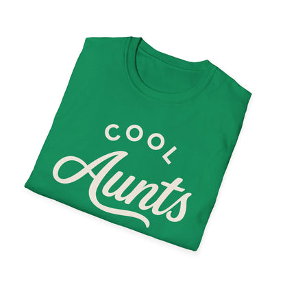 T-shirt du Cool Aunts Club, T-shirt rigolo pour tante, T-shirt graphique "Meilleure tante jamais", T-shirt mignon et impertinent pour la famille