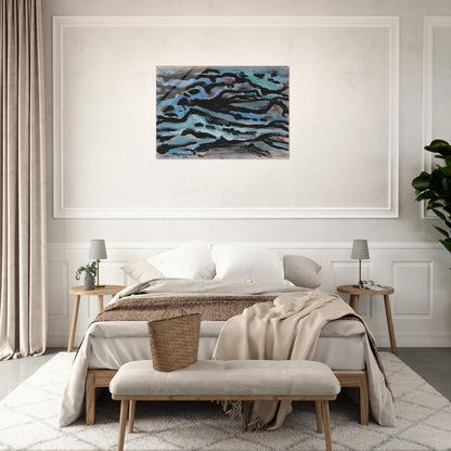 Composition - 1959 - Alfred Manessier Acrylic Print - 70x100 cm / 28x40″ inches