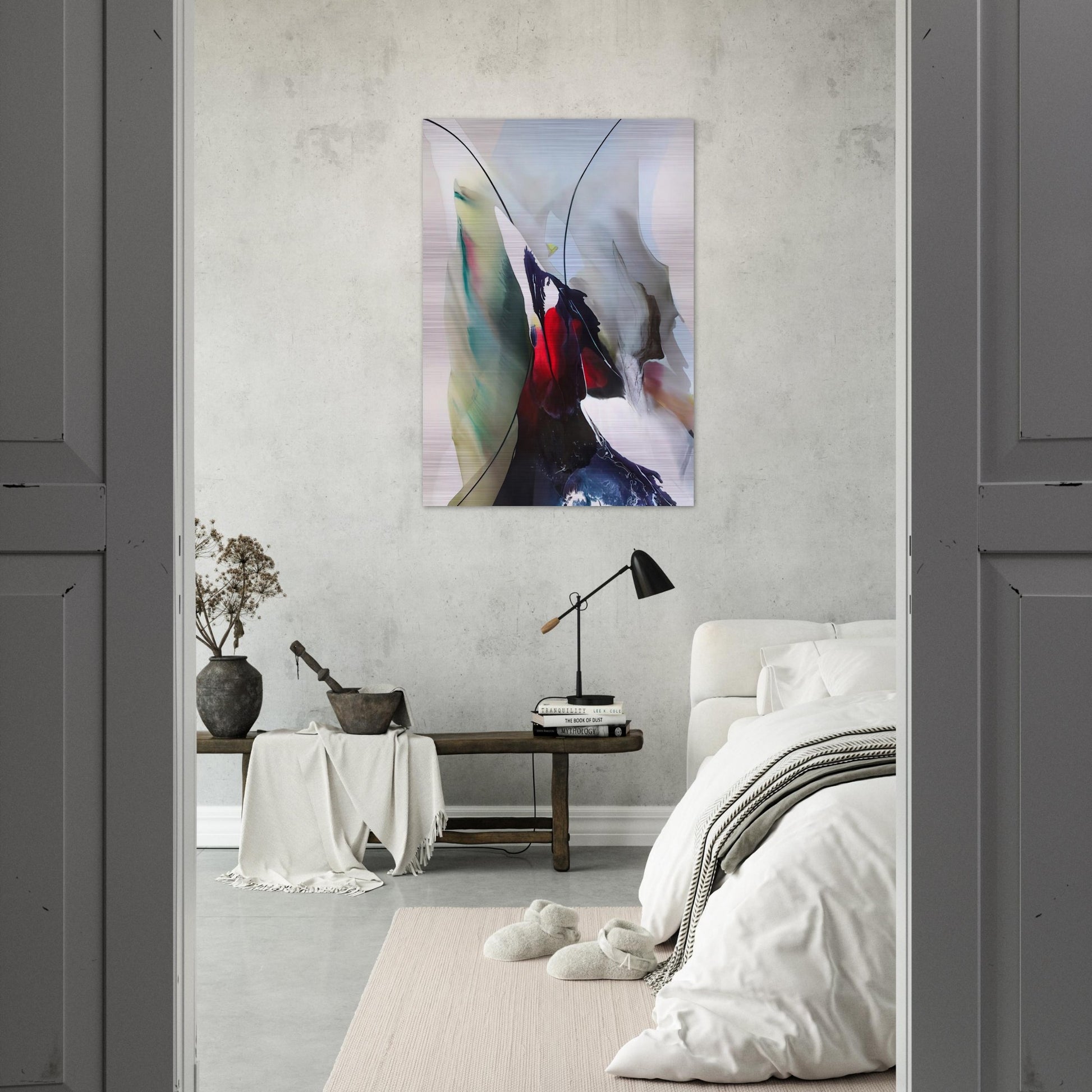 Phenomena Tarot Over - Paul Jenkins Brushed Aluminum Print - 70x100 cm / 28x40 inches | Paul Jenkins Aluminum Print | Paul Jenkins Prints
