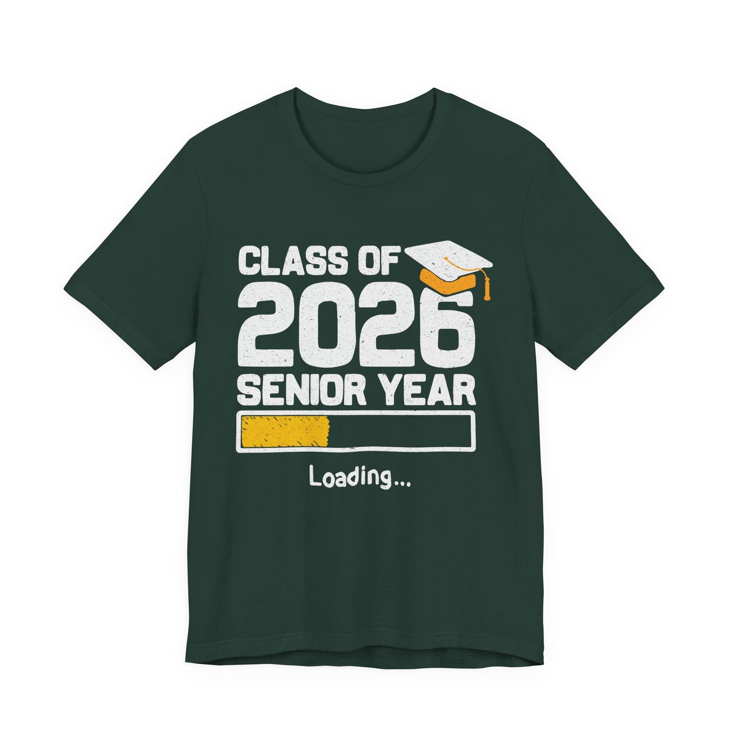 T-shirt de l'année de terminale 2026, T-shirt de graduation, Cadeau de graduation unisexe, Vêtements pour lycéens en terminale, T-shirt pour étudiants en route vers le collège