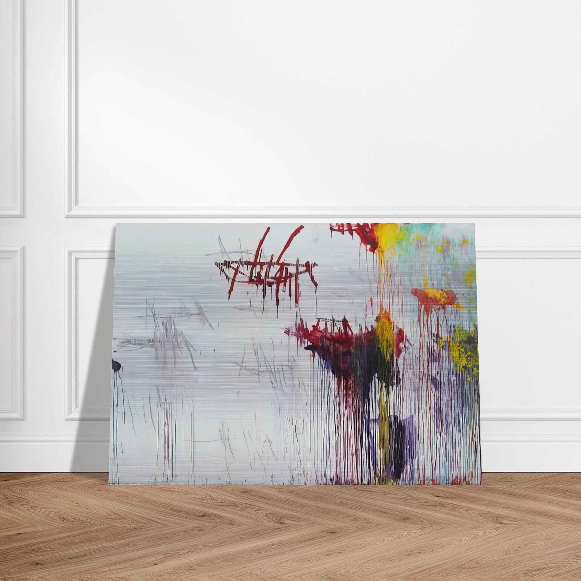 Lepanto, Part VI - Cy Twombly Brushed Aluminum Print - 70x100 cm / 28x40 inches | Cy Twombly Aluminum Print | Cy Twombly Prints