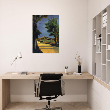 THE ROAD 1932 - Andre Derain Brushed Aluminum Print - 70x100 cm / 28x40 inches | Andre Derain Aluminum Print | Andre Derain Prints