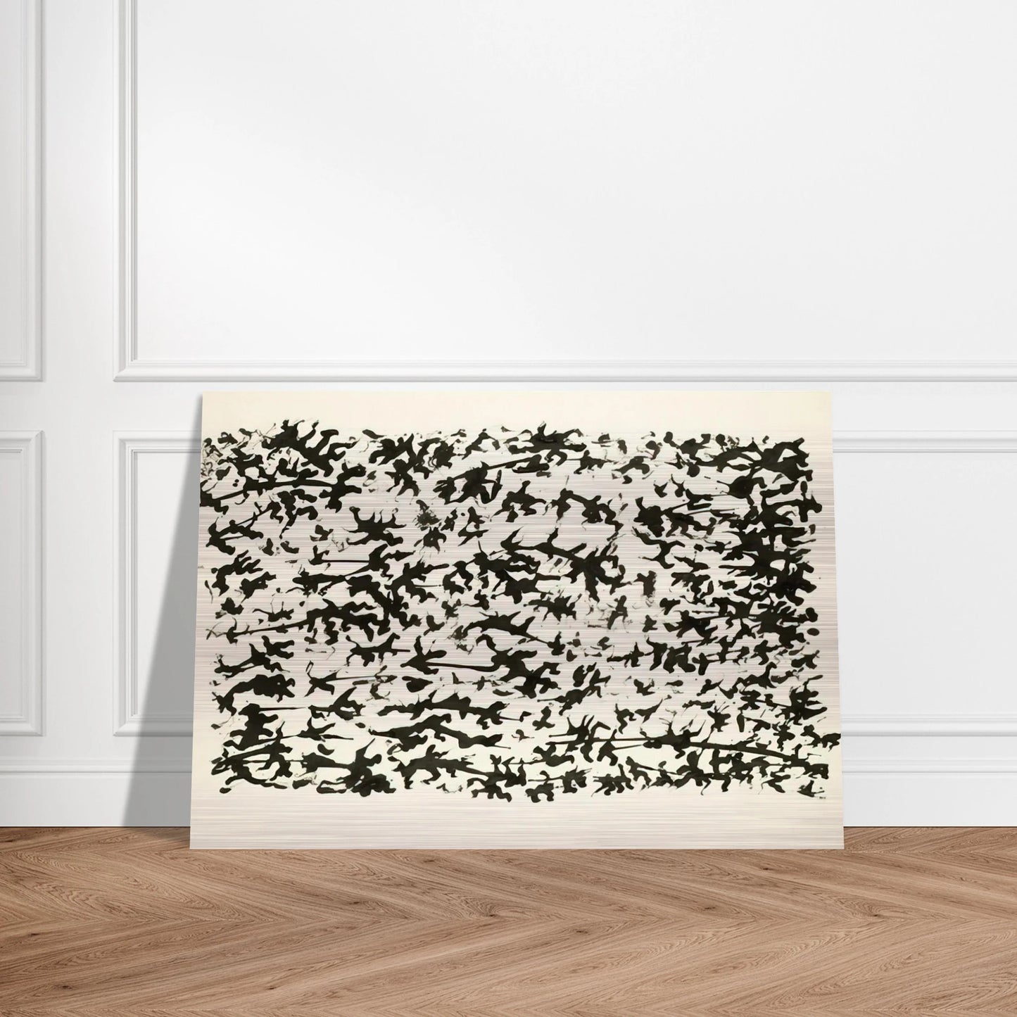 UNTITLED 7 - Henri Michaux Brushed Aluminum Print - 70x100 cm / 28x40 inches | Henri Michaux Aluminum Print | Henri Michaux Prints