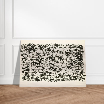 UNTITLED 7 - Henri Michaux Brushed Aluminum Print - 70x100 cm / 28x40 inches | Henri Michaux Aluminum Print | Henri Michaux Prints
