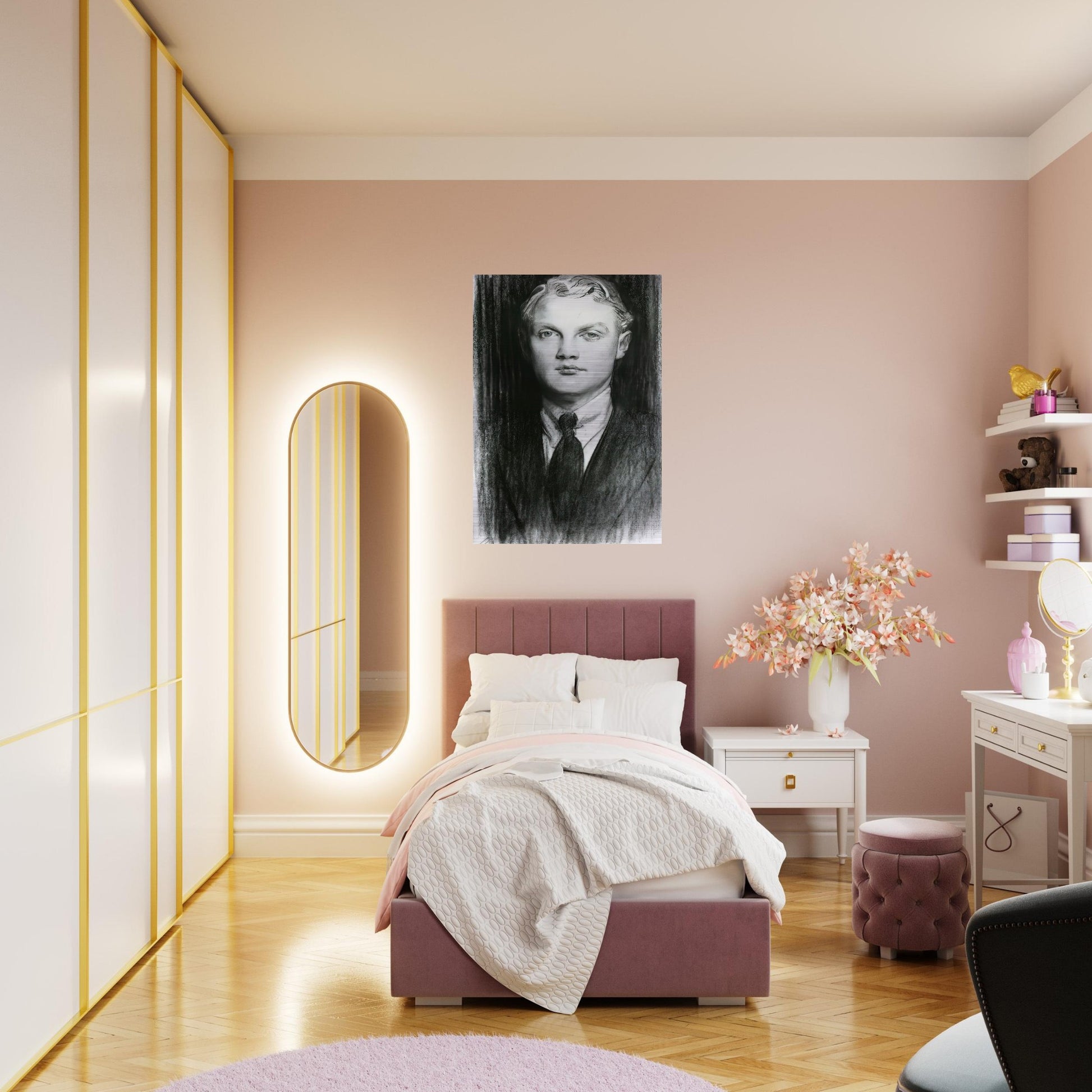 Sir William Hedworth Williamson - John Singer Sargent Brushed Aluminum Print - 70x100 cm / 28x40 inches | John Singer Sargent Aluminum Print | John Singer Sargent Prints