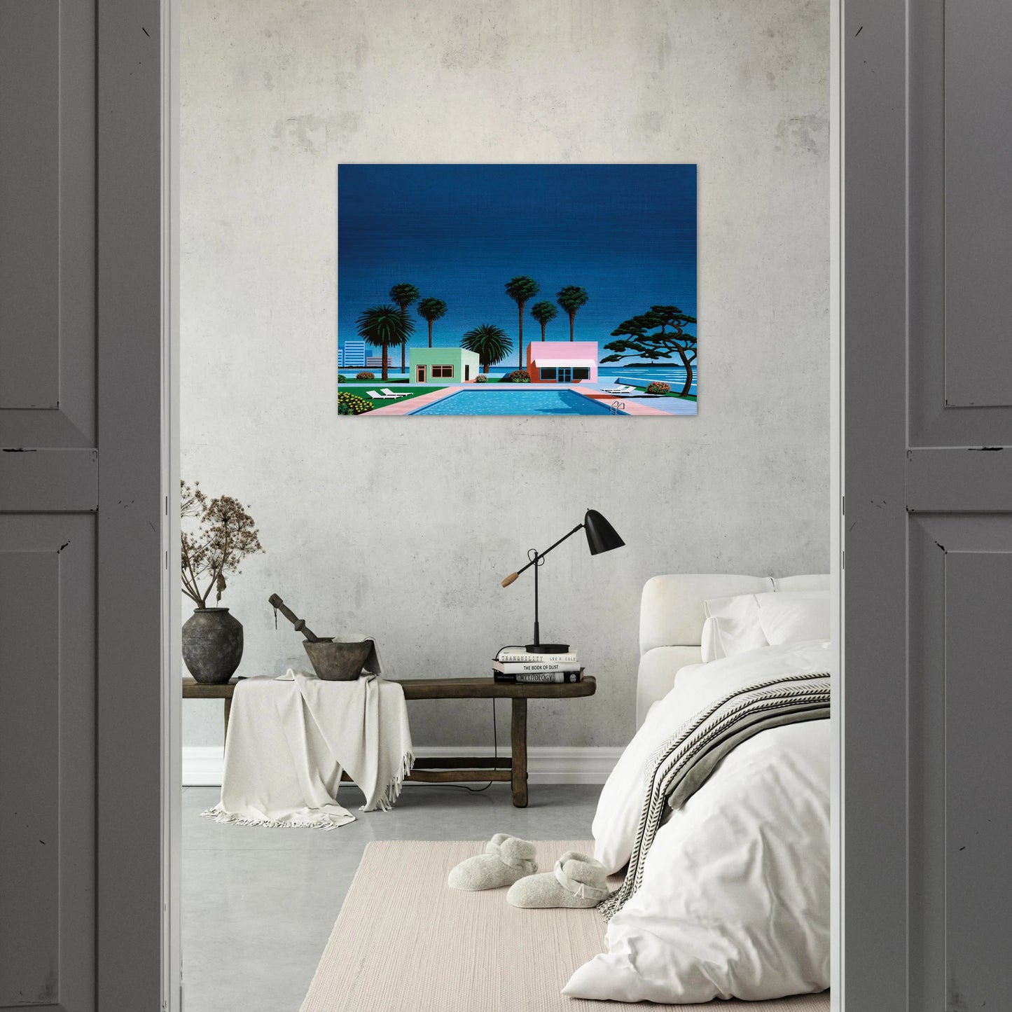 Pacific Breeze - Hiroshi Nagai Brushed Aluminum Print - 70x100 cm / 28x40 inches | Hiroshi Nagai Aluminum Print | Hiroshi Nagai Prints